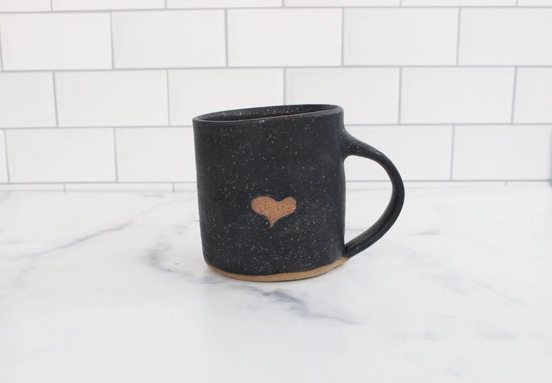 Mug - All We Need is Love - Speckled Black