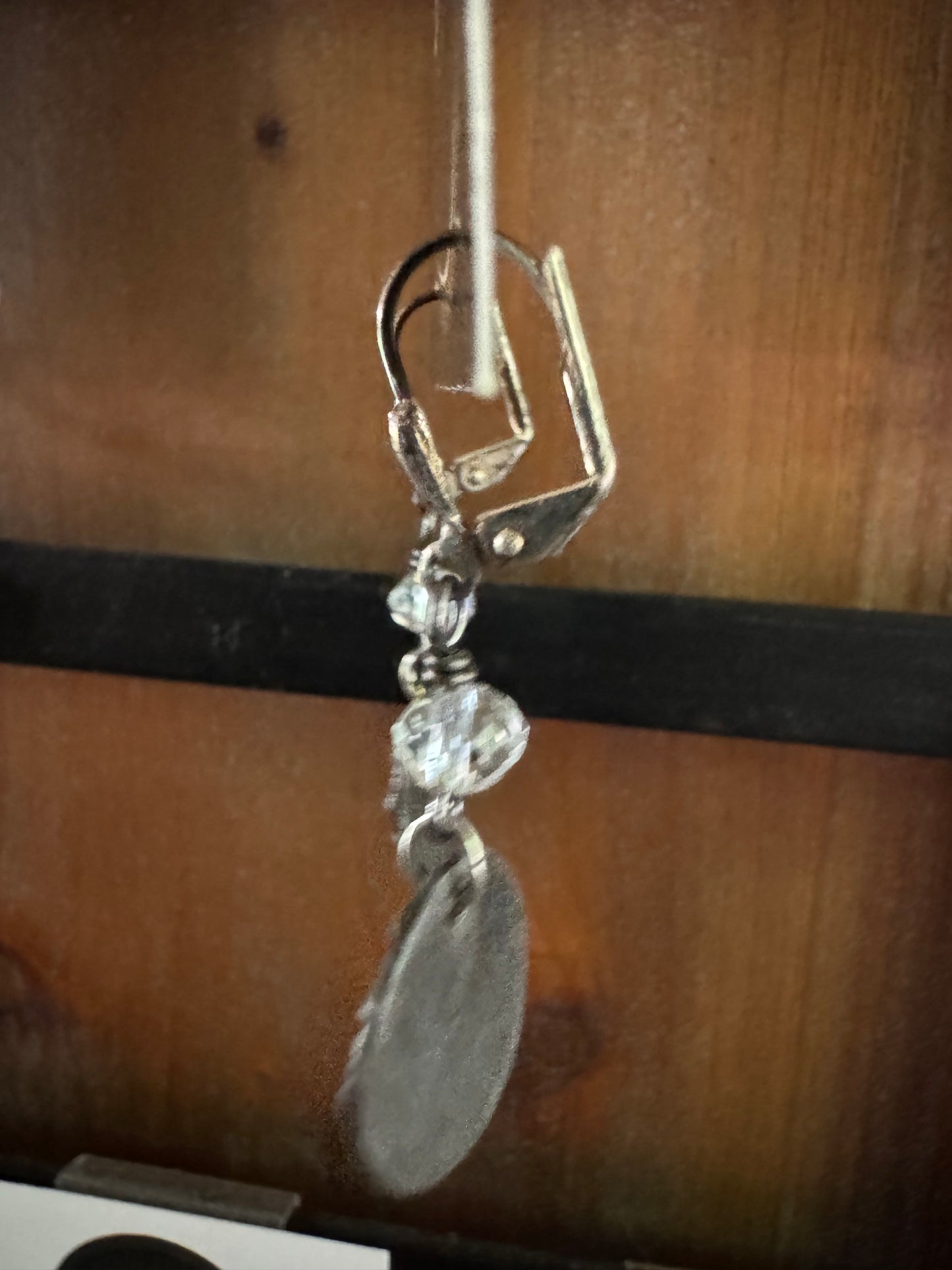 Earrings- Shift Accessories - Steel Floral -Deborah Funches