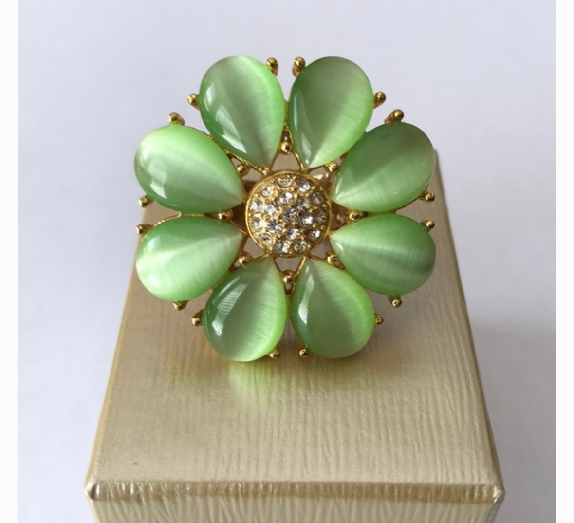 Ring - Palm Beach Cat’s Eye Gem Ring - Park Lane - Size 8