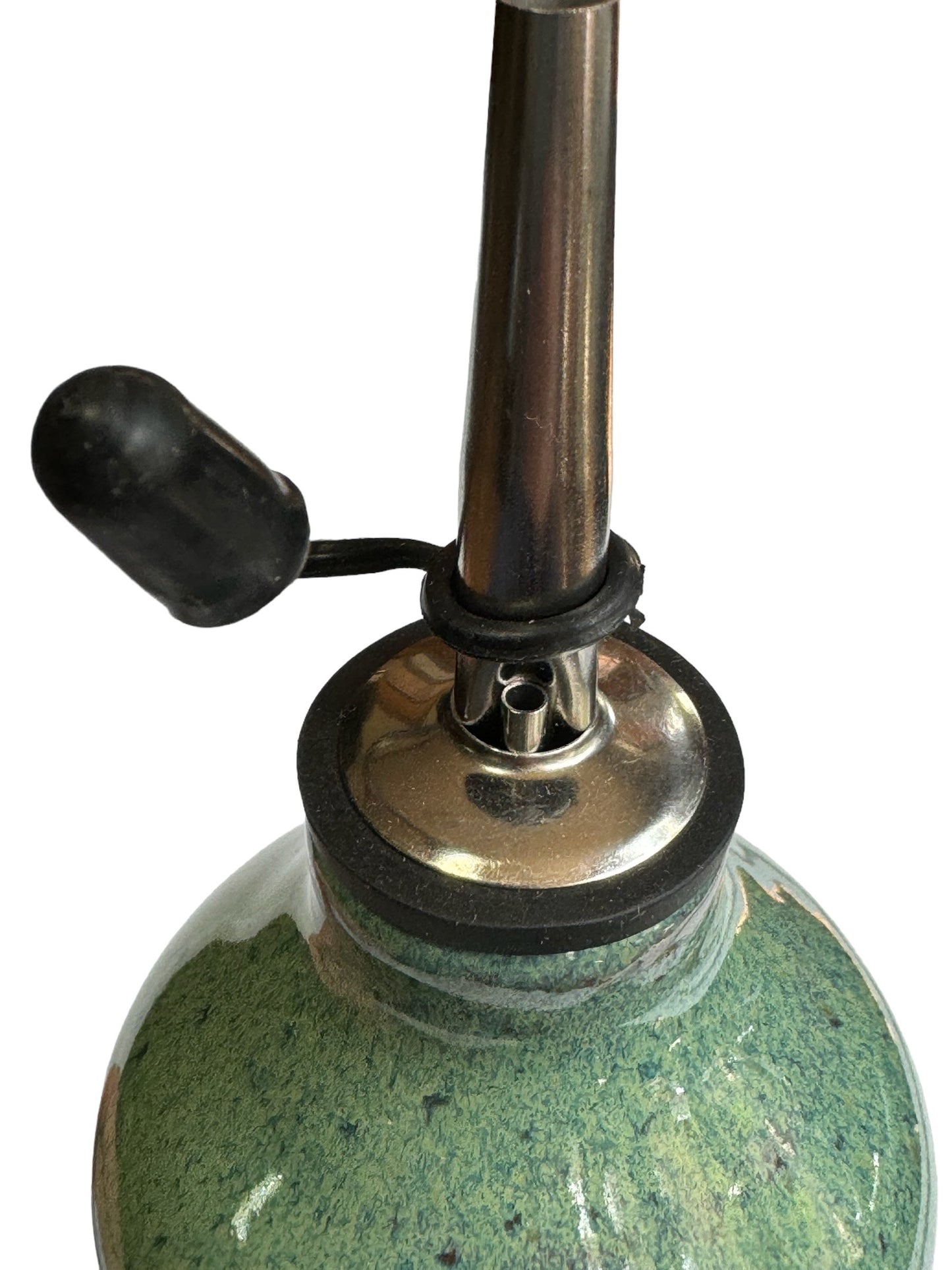 Oil Bottle - Clay Speckle Sea Mist