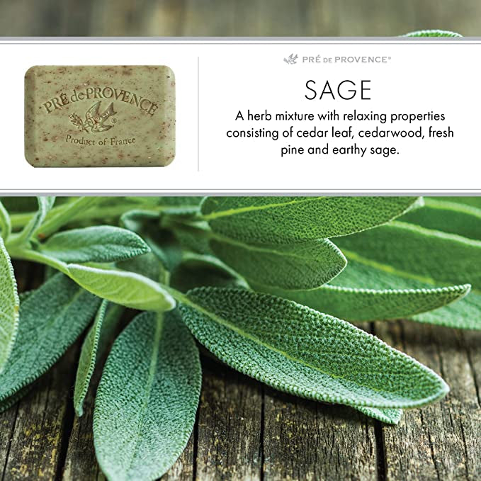 Pre de Provence Soap - Sage - 250g