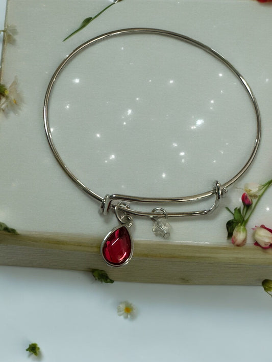 Charm Bracelet - Red