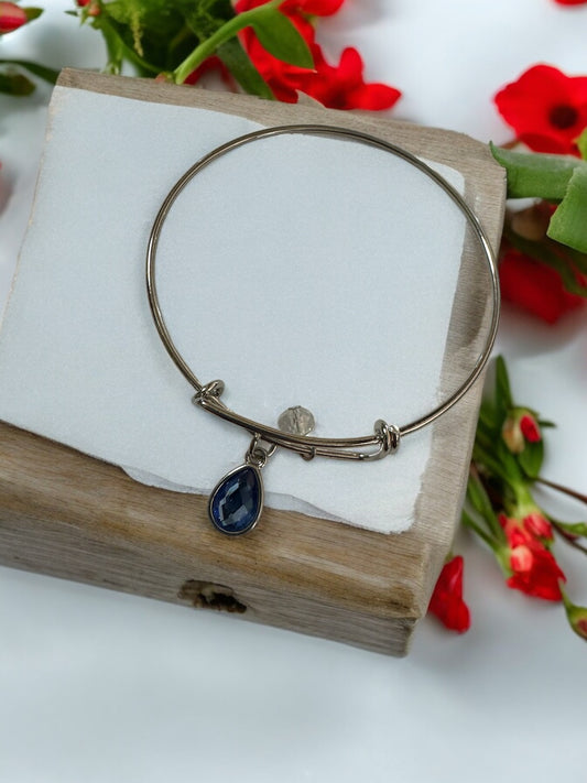 Charm Bracelet - Dark Blue