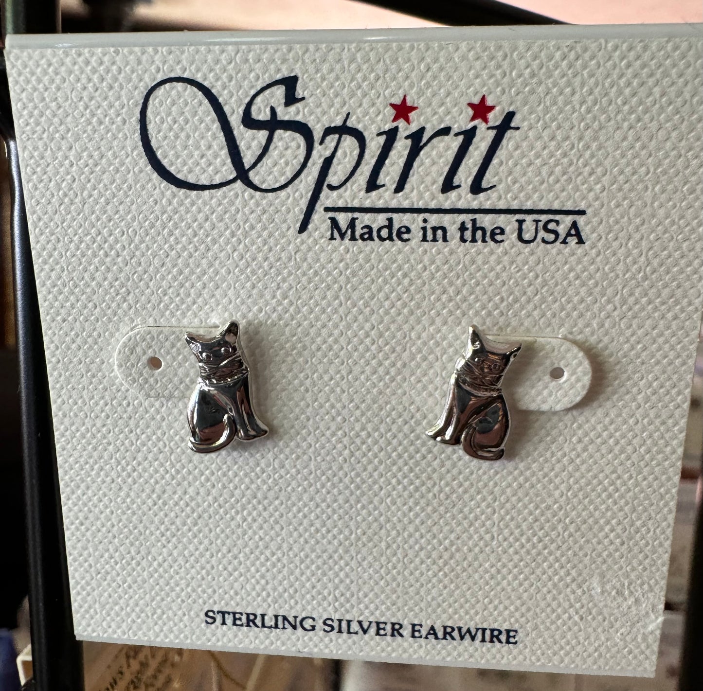 Spirit Cat Lovers Earrings