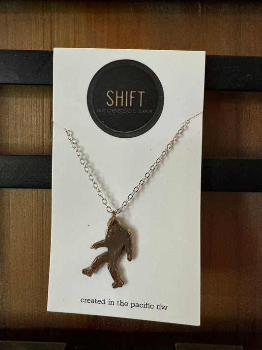 Necklace - Shift Accessories Pendant - Exclusive Bronze Sasquatch -Deborah Funches