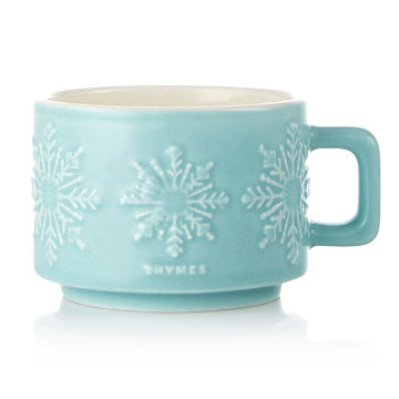 Thymes Hot Cocoa Peppermint Small Mug Candle