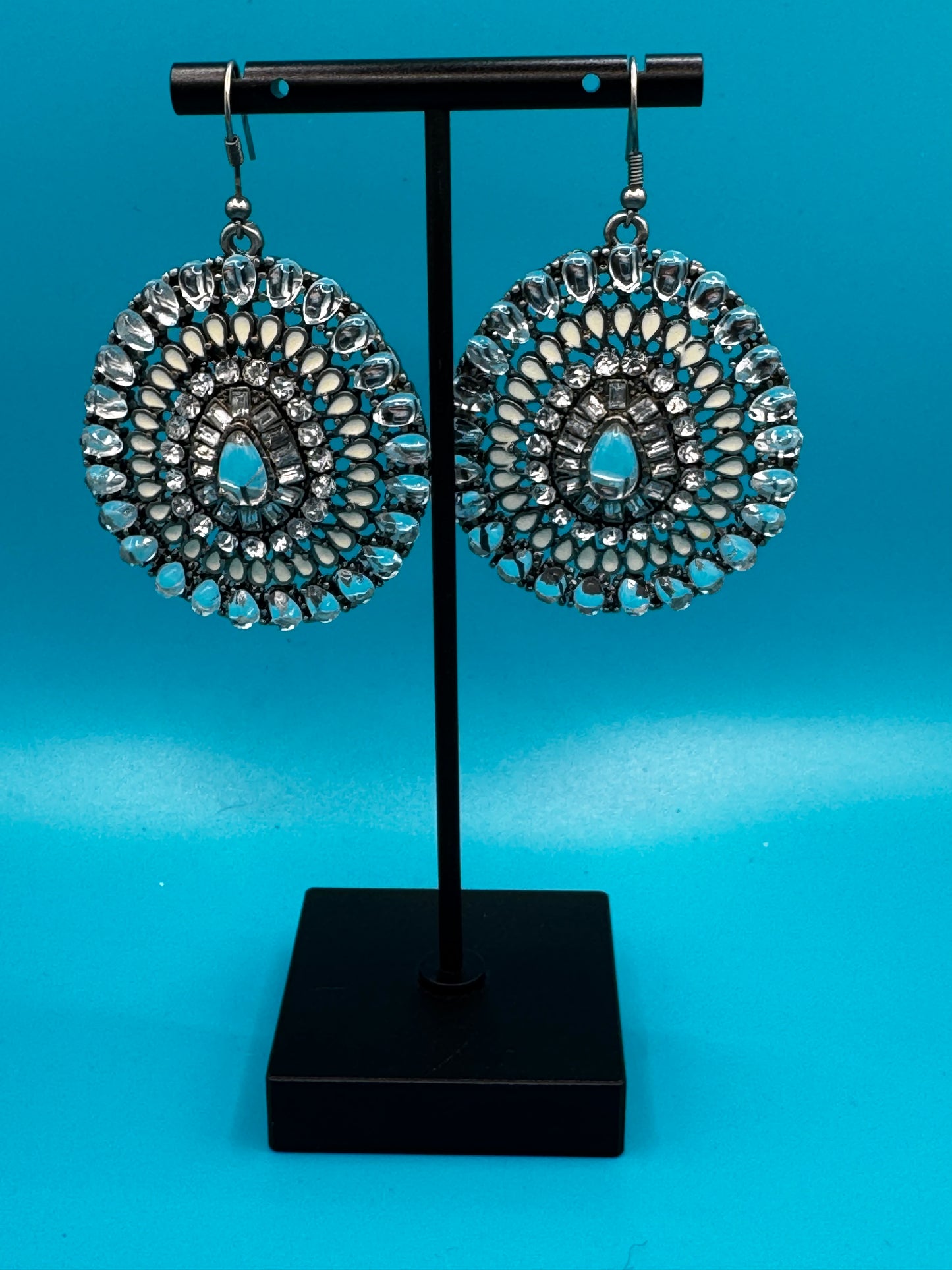 Earrings - Park Lane Sparkle Medallion