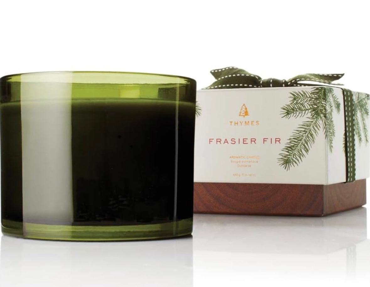 Thymes Frasier Fir Candle 3 Wick