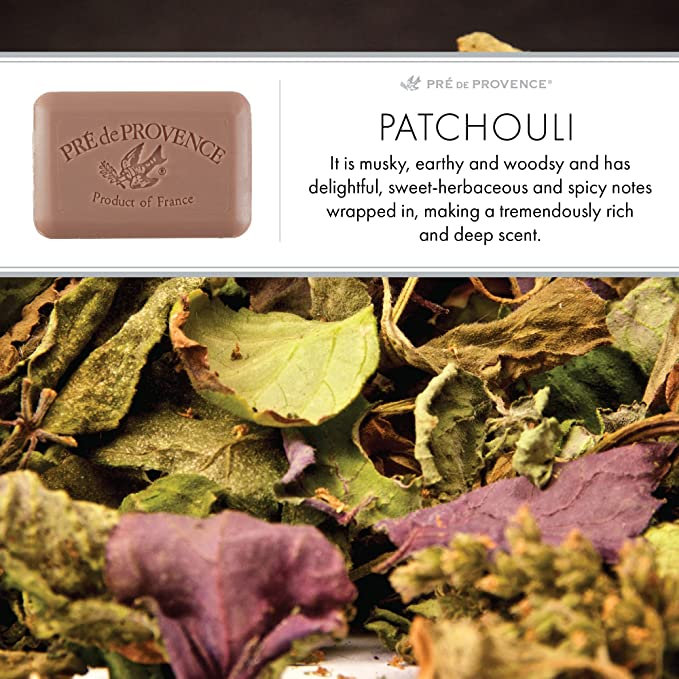 Pre de Provence Soap - Patchouli - 250g