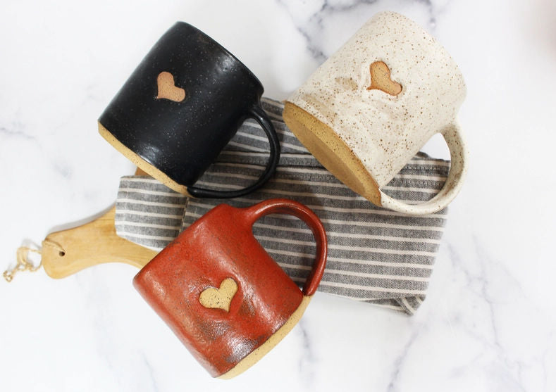 All We Need is Love - Mug - Speckled Sienna