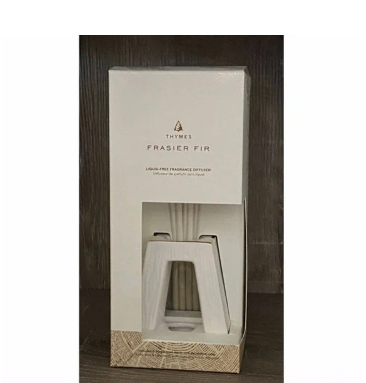 Thymes Frasier Fir Gilded Liquid Free Fragrance Diffuser