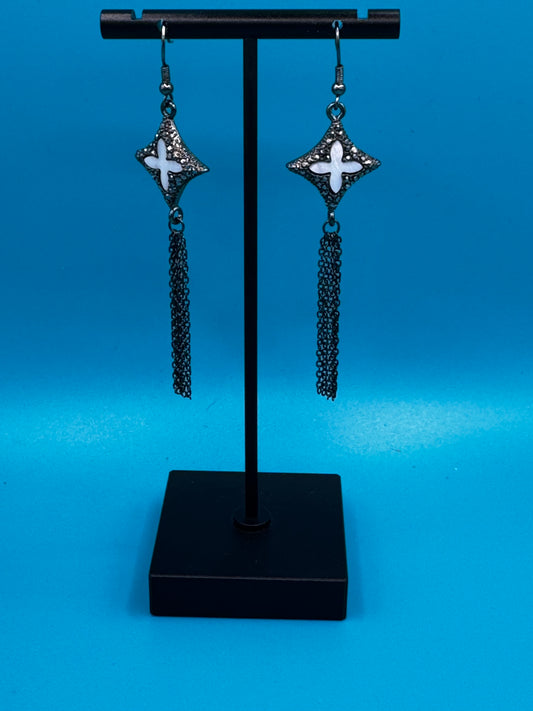 Earrings - Chain Tassel