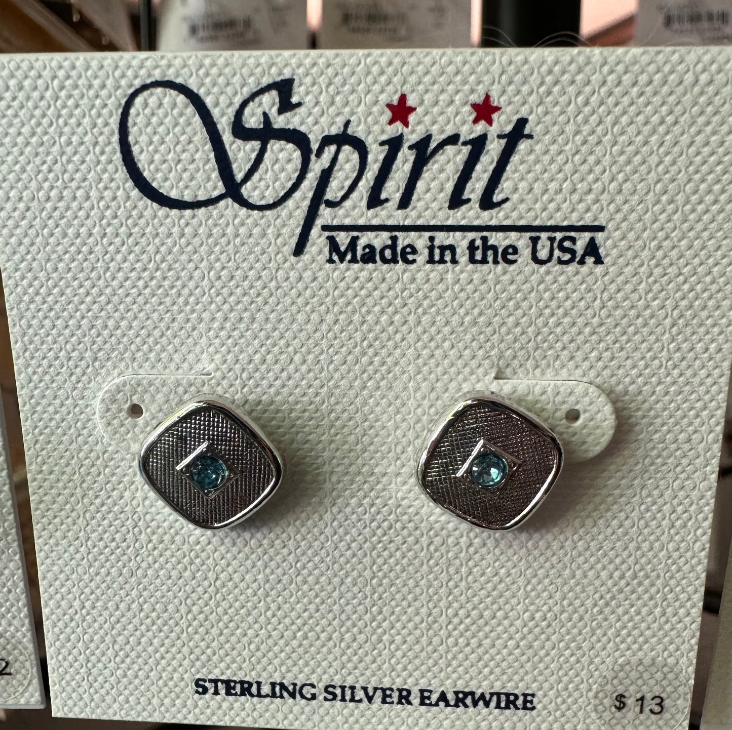 Spirit Blue Spark Earrings