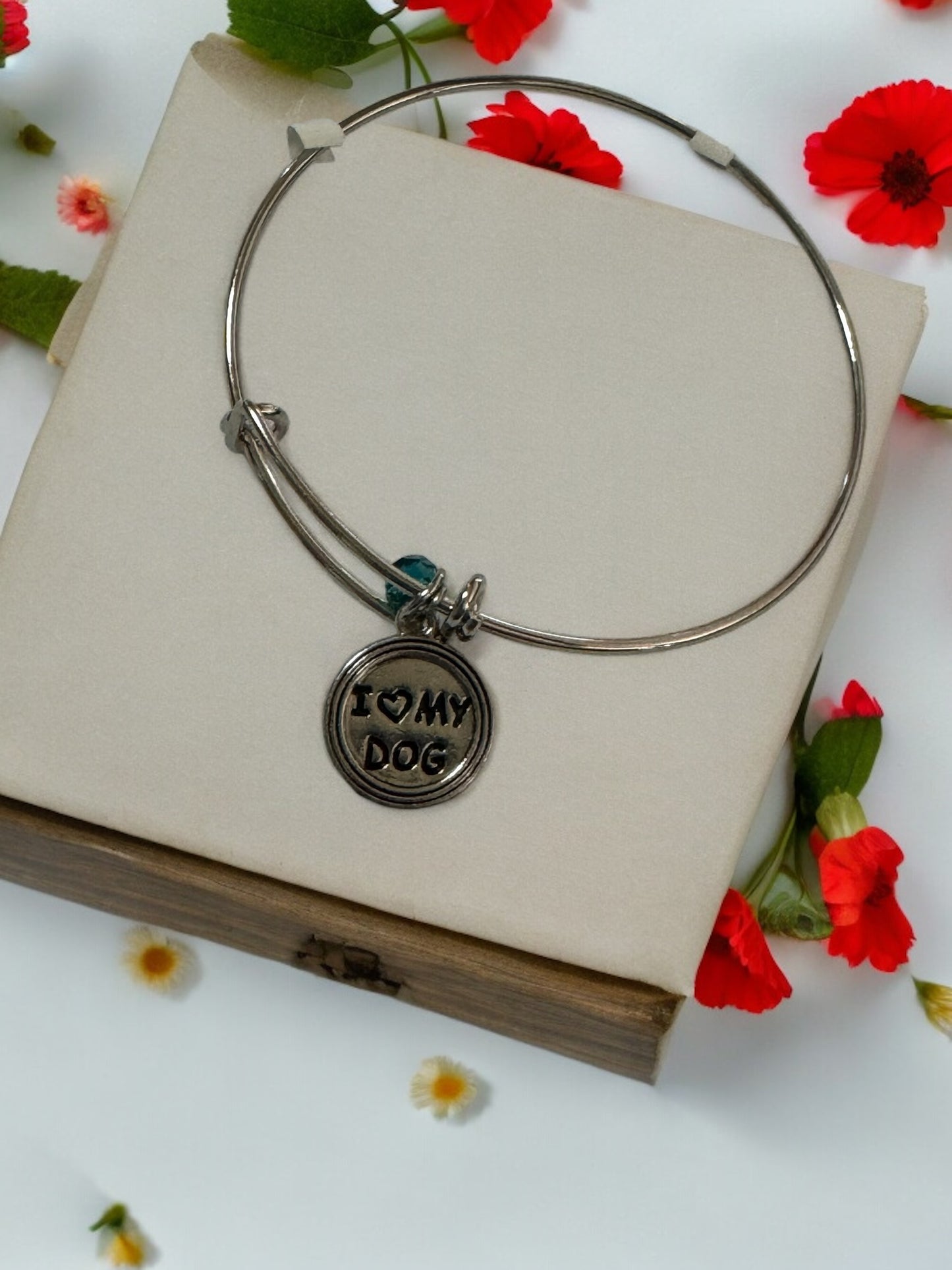 Charm Bracelet - I Love my Dog