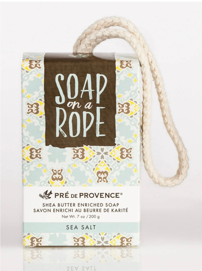 Pre de Provence Sea Salt Soap on a Rope 200 g