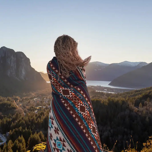 Valle Queen Blanket - Native Design Blanket